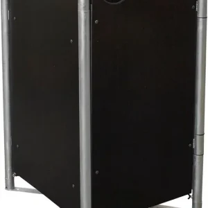 Hide® Containerombouw 1 afvalcontainer Zwart HD12401 - Kliko ombouw