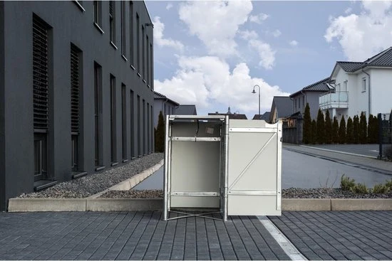 Hide® Containerombouw 1 afvalcontainer Zwart HD12401 - Kliko ombouw