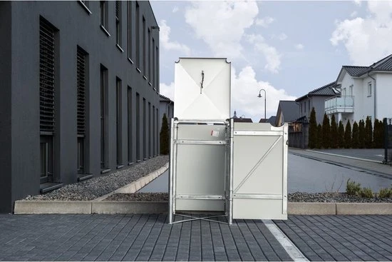 Hide® Containerombouw 1 afvalcontainer Zwart HD12401 - Kliko ombouw