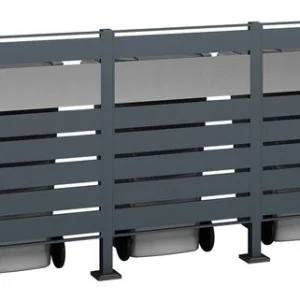 Westmann Containerombouw voor 3 containers - WMJGBF03-4S-120-3 - Kliko ombouw