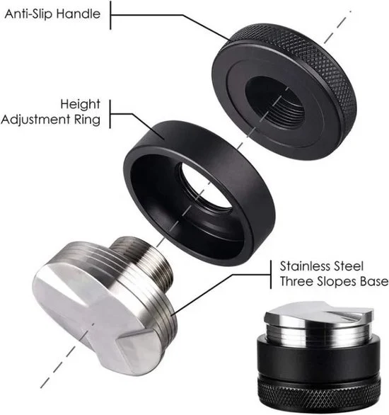 Koffieverdeler - 51mm – Koffie Distributeur – Espresso Verdeler – Coffee Distributor - Koffiemachine – Espressomachine - Z...