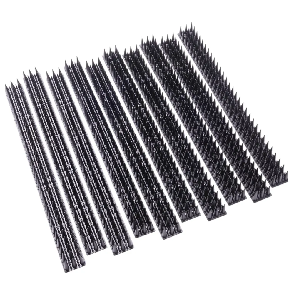 Antiklimstrips - 5 meter (10x 50 cm) - Zwart - Duivenpinnen - Duivenverjager - Vogelverjager - Kattenverjager - Kattenschr...
