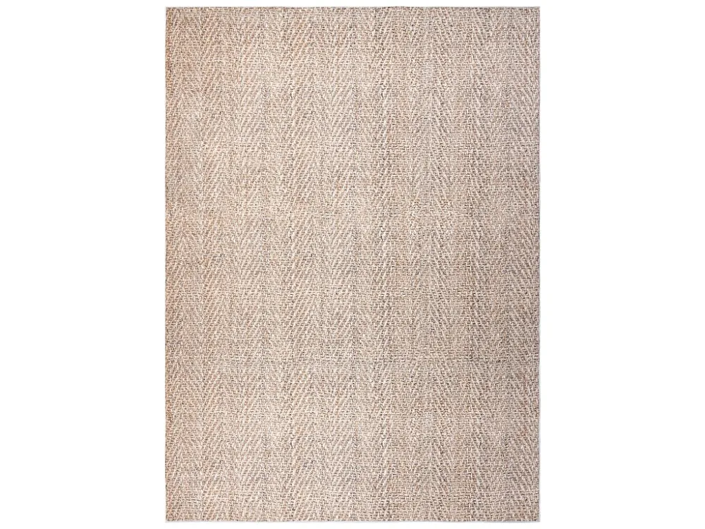 ANDRE 1577 wastapijt Chevron, visgraat antislip - natuurtint 160x220 cm