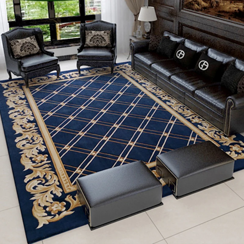 Antislip Scandinavisch geometrisch bedrukt vloerkleed Veelkleurig polypropyleen gebiedtapijt Antislip achterkant Vlekbeste...