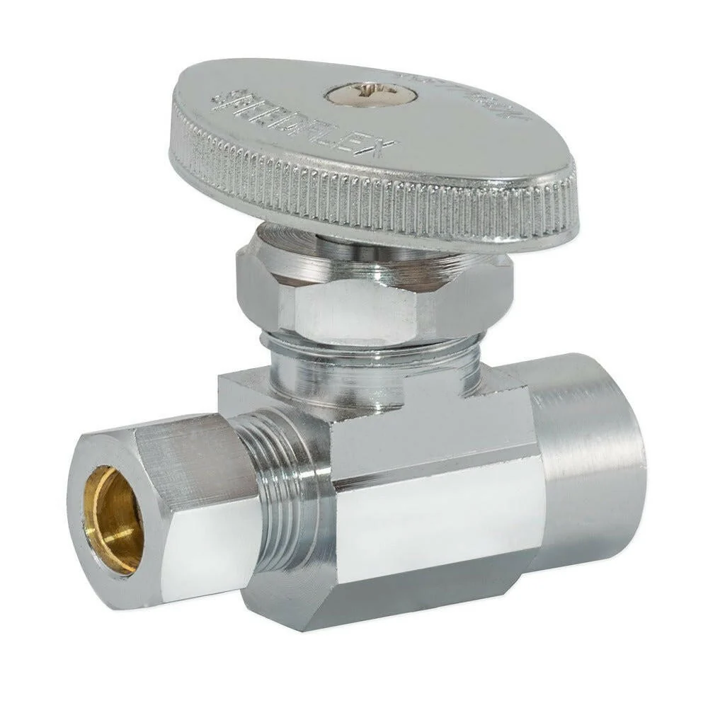 Eastman Multi-Turn Stop Valve – 1/2 . Nom Sweat x 3/8 OD Comp