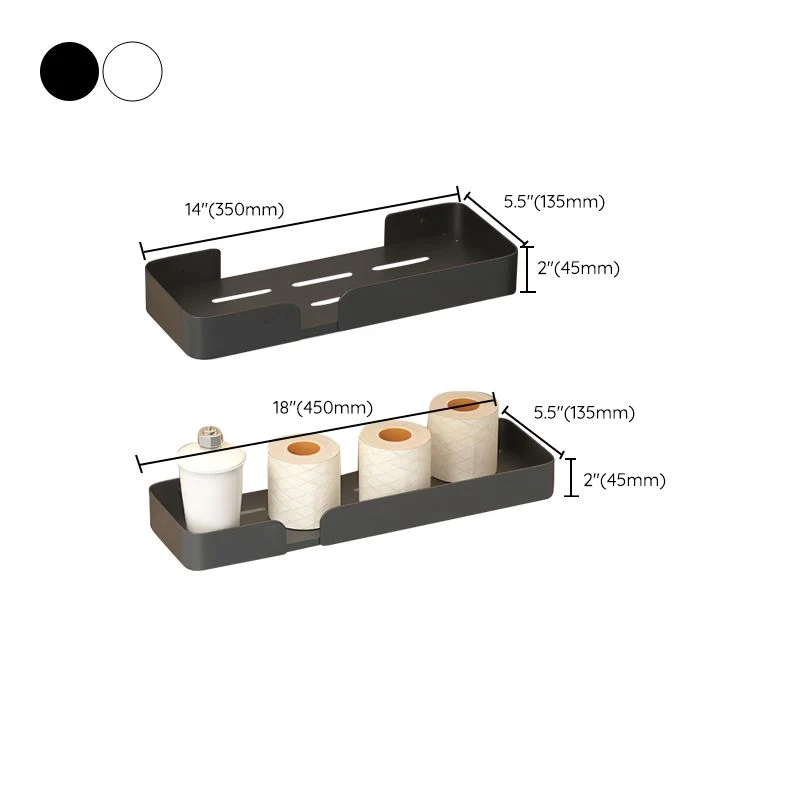 Actueel Rectangular Bath Shelf 2/3-Piece Bathroom Accessory Set 14