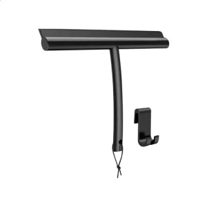 AKSA Home® Douchewisser met Ophanghaak - Trekker Douche - Raamwisser - Zwart