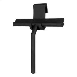 AKSA Home® Douchewisser met Ophanghaak - Trekker Douche - Raamwisser - Zwart