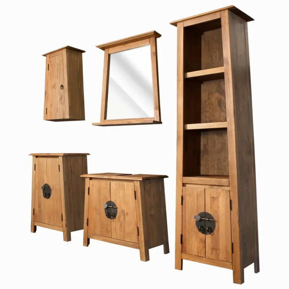 Badkamer weegschaal Vitalis Bathroom Furniture Set | Grenova