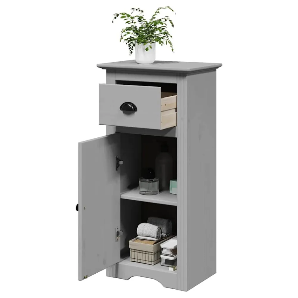Badkamerkast BODO 44x30x90 cm grijs | Snel Thuisbezorgd