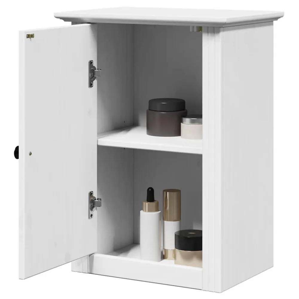 Badkamerwandkast BODO 44x30x60 cm wit voor kleine badkamers
