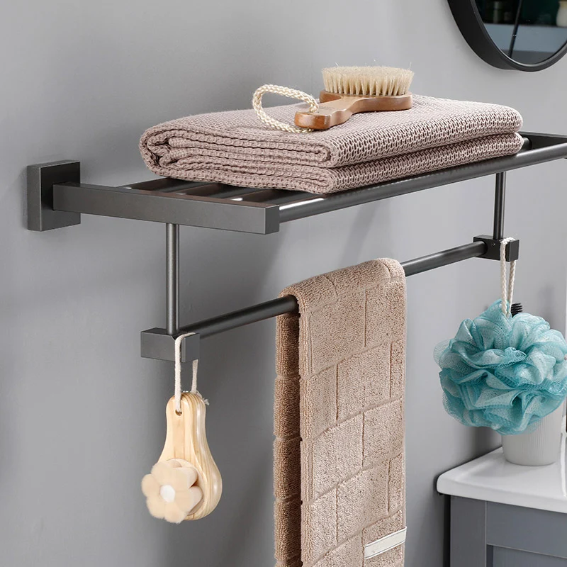 Contemporary Bathroom Accessory As Individual Or As Set Metalen mat zwart