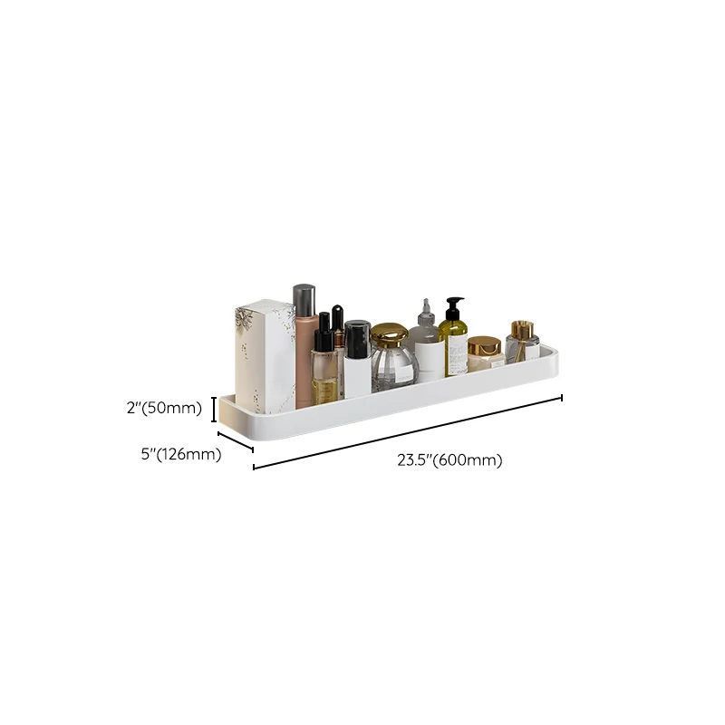 Contemporary Bathroom Accessory Set Metal Bath Shelf Parelmoer