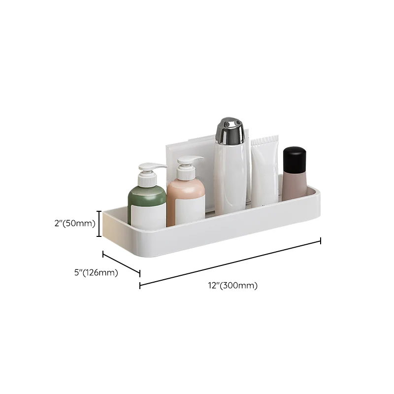 Contemporary Bathroom Accessory Set Metal Bath Shelf Parelmoer