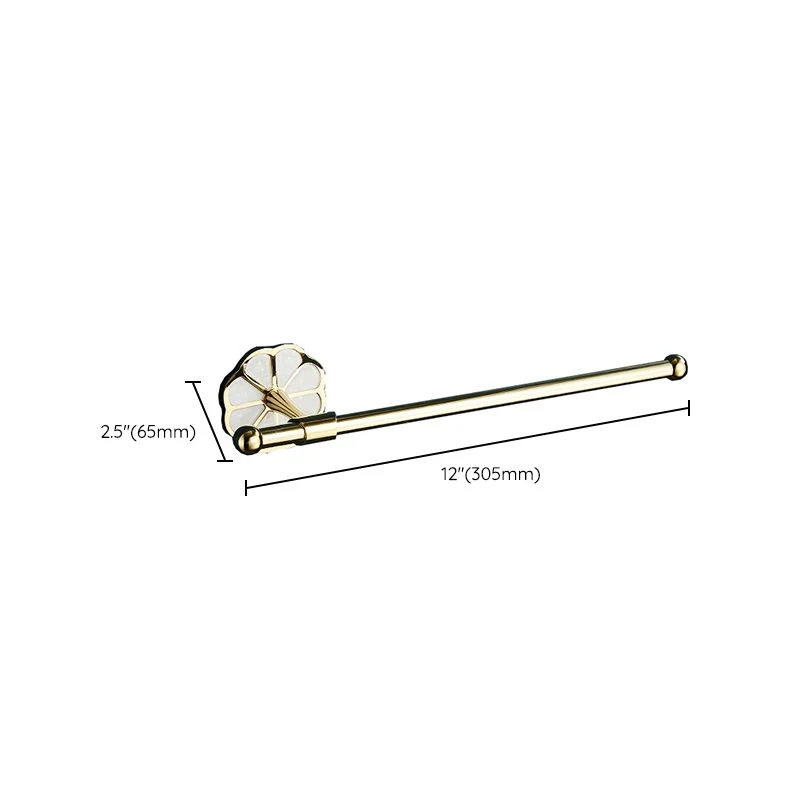 Metal Simple Bathroom Accessory as Individual or as Set Gouden met Garantie