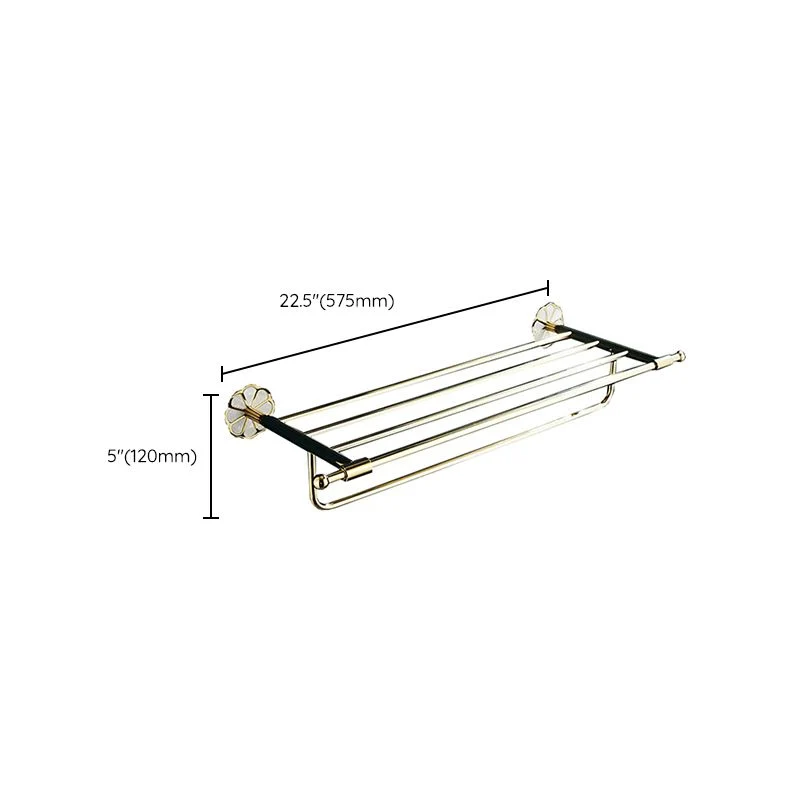 Metal Simple Bathroom Accessory as Individual or as Set Gouden met Garantie