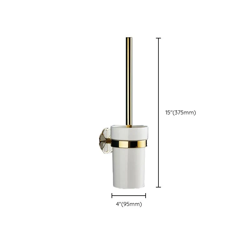 Metal Simple Bathroom Accessory as Individual or as Set Gouden met Garantie