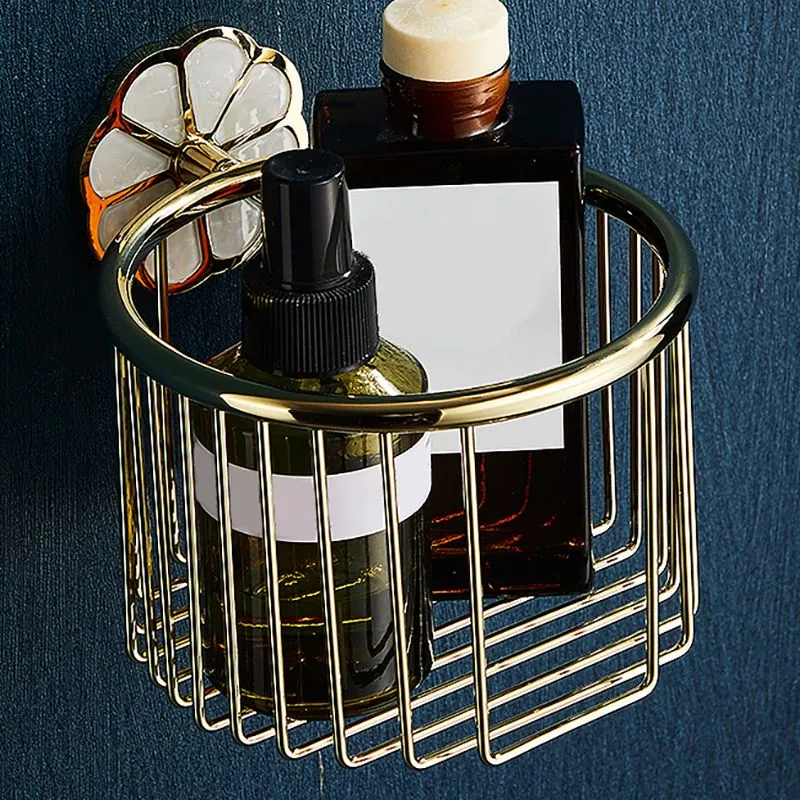 Metal Simple Bathroom Accessory as Individual or as Set Gouden met Garantie