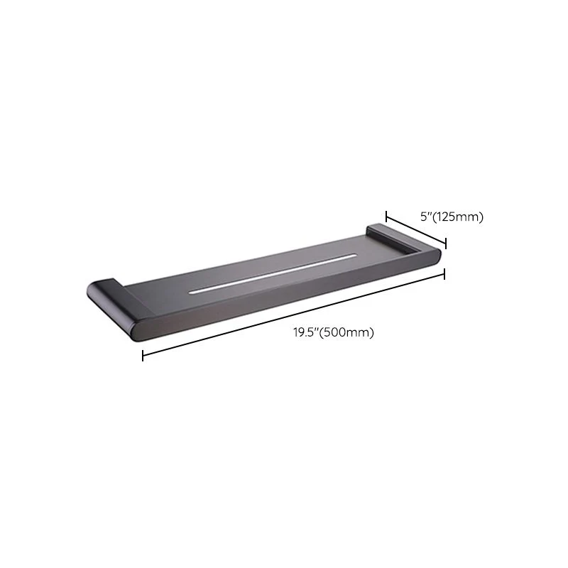 Premium Dark Gray Actueel Bathroom Accessory Set Steel Bathroom Accessory Kit