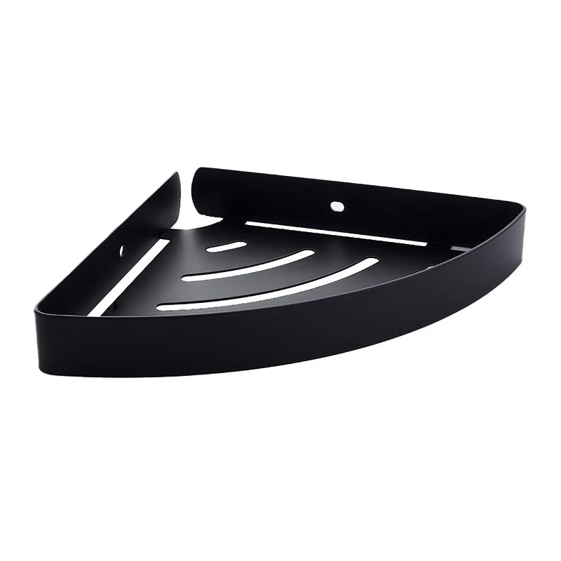 Silver/Black Bathroom Accessory Set Strak 1/2/3 - Piece Bath Shelf Batterij aangedreven