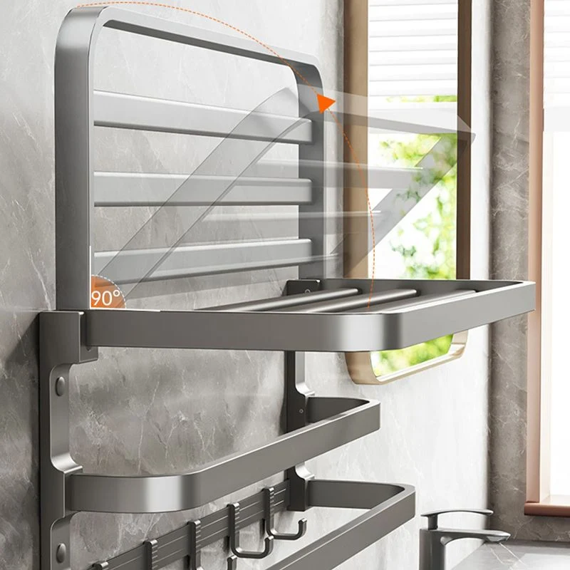 WC-rolhouder met opbergvak Traditional Bathroom Accessory As Individual Or As Set Grey