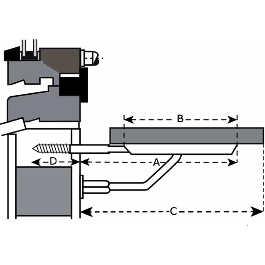 DX buisplankdragers / conga brackets - CB 250B