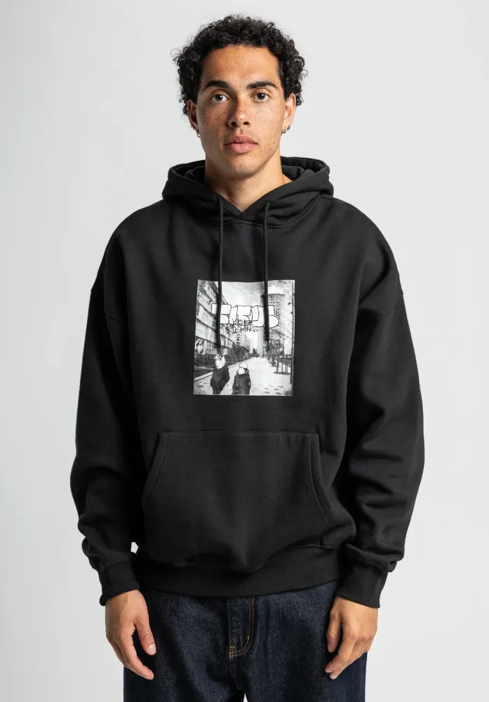 Elastische pasvorm Hood Walk
