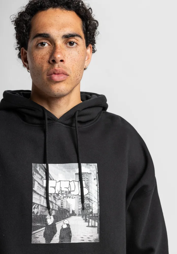 Elastische pasvorm Hood Walk