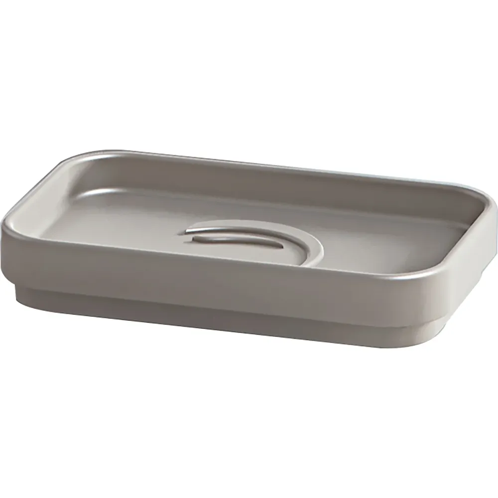 Gedy Seventy series countertop soap dish - Lichtbruin