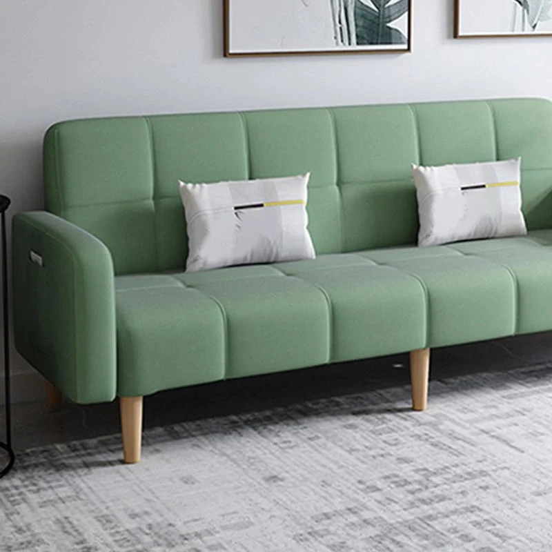 Premium Kwaliteit 29.92" High Linen Sofa Stain Veranderlijk Sofa Biscuit Back 55l