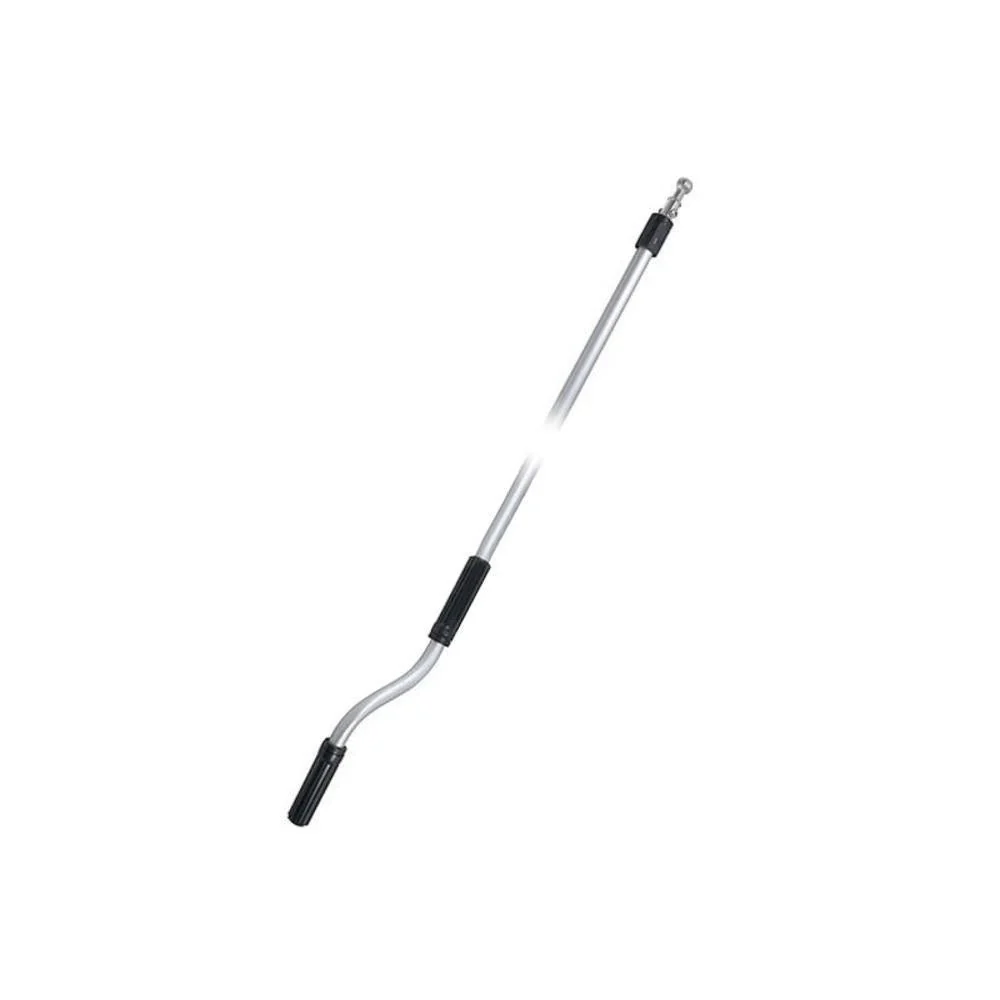 Telescoping Window Pole Hex Ball End – 68" met elastische band en linten