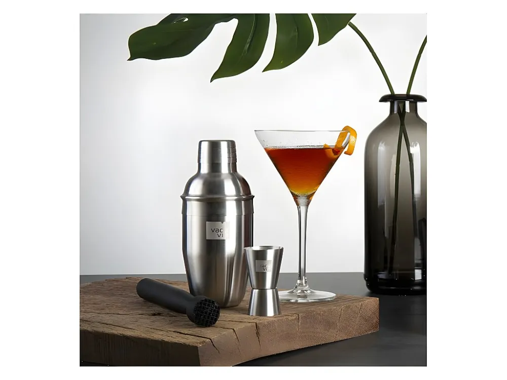 Cocktailset 3-delig Vacuvin - Onmisbare accessoires voor cocktailliefhebbers