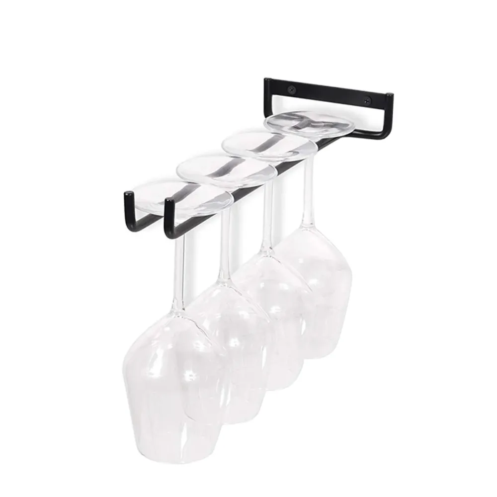 Wijnrek - Wijnglazen Rek - Wijn Glas Opslag - Wine Glass holder - 4 stuks - 38 x 12,7 cm