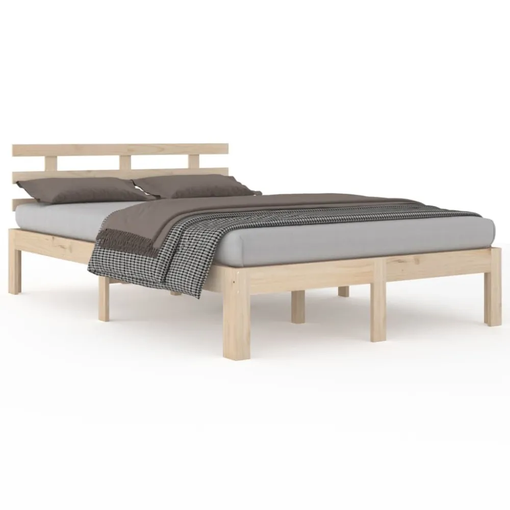 Bedframe massief hout 180x200 cm Super King Size