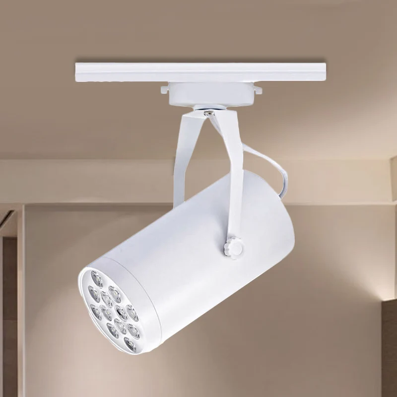Cylindrical Shade Restaurant Semi Flush Light Loft Stylish Van metaal LED Black/White Adjustable Ceiling Fixture White