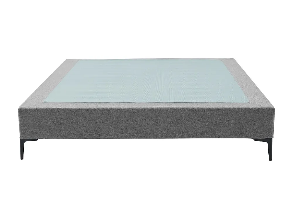 Decoratief gestoffeerde bedbodem 140 x 190 cm met afneembare hoes - Grijs - ISANI van YSMÉE