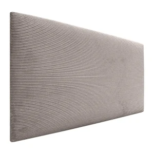 DHOME Effen Corduroy Hoofdeinde 160x60 Bedden 150/160 - Bruin