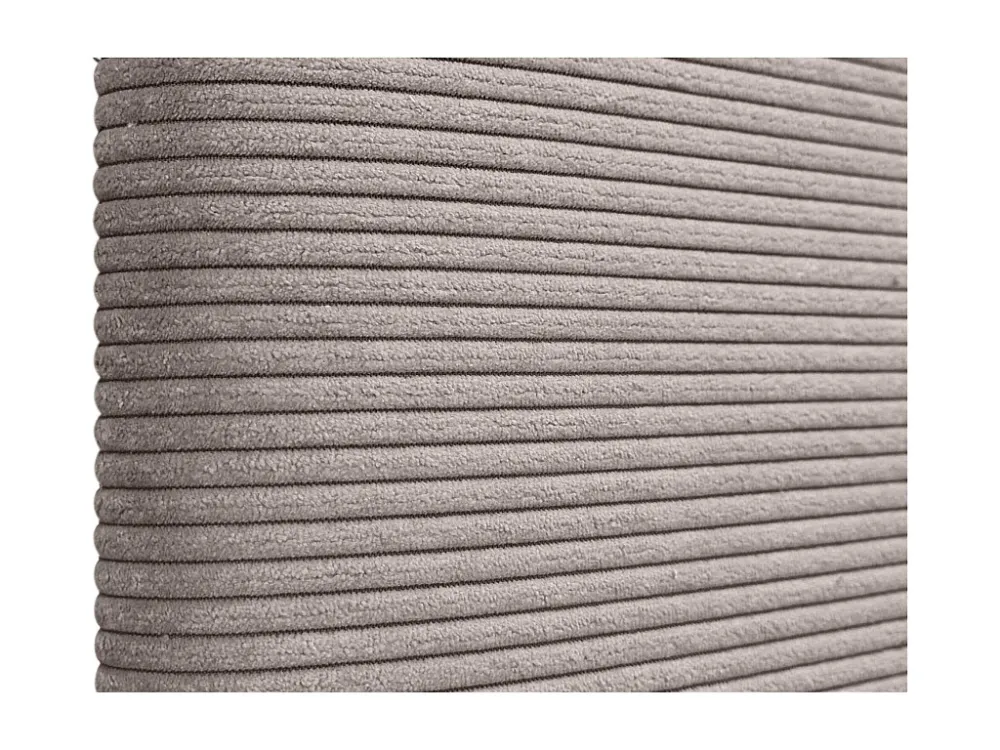 DHOME Effen Corduroy Hoofdeinde 160x60 Bedden 150/160 - Bruin