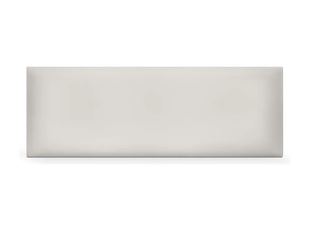 DHOME Glad kunstleer hoofdeinde 160x50cm voor 150/160 bedden - Bone Sneeuwwit