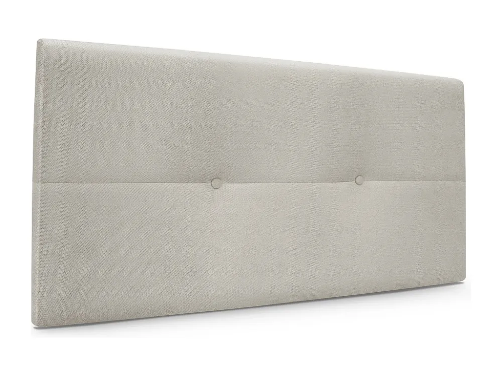 DHOME Hoofdeinde van Aqualine stof met knopen 110x50cm Bedden 105 - Lichtbruin