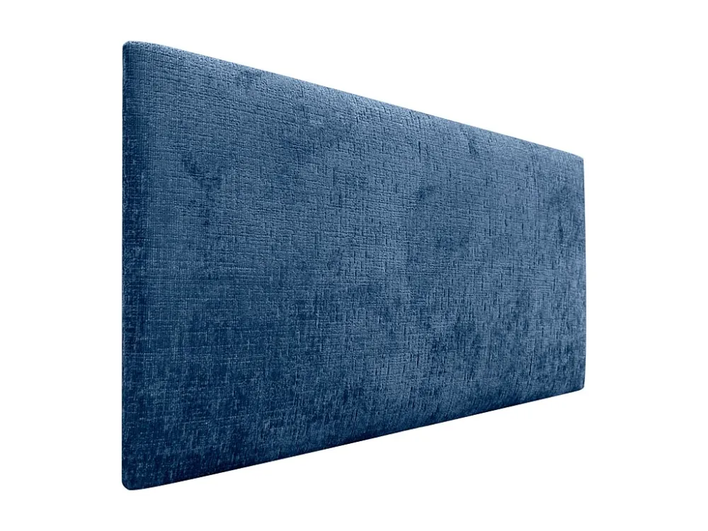 DHOME Hoofdeinde van natuurlijke wol 95x60cm voor 90 bedden - Blauw
