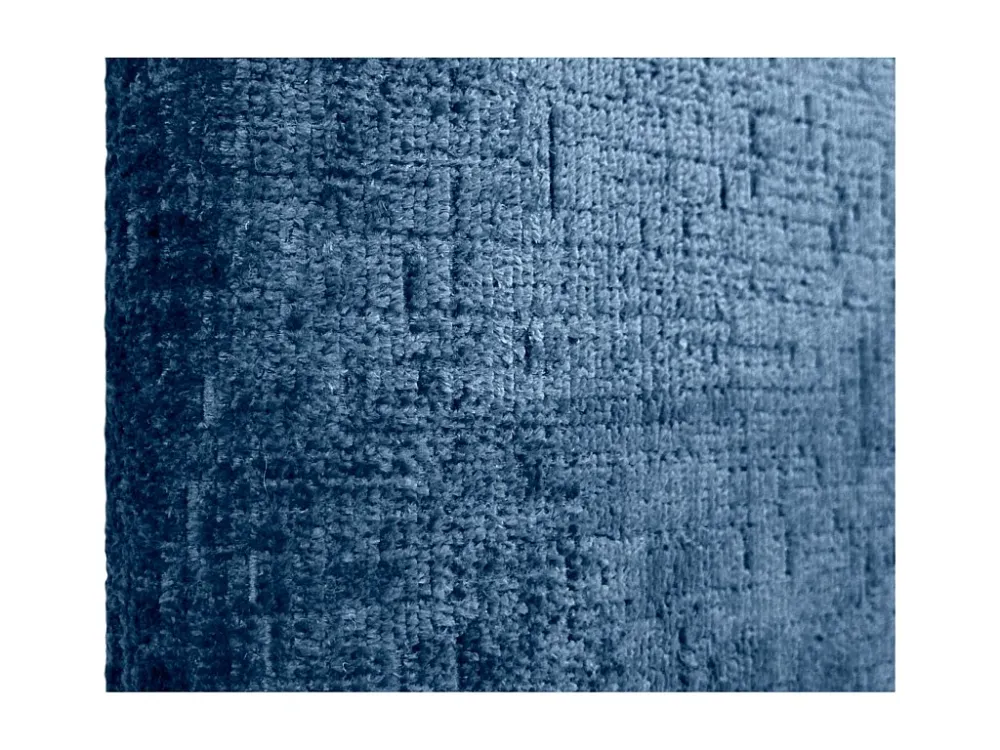 DHOME Hoofdeinde van natuurlijke wol 95x60cm voor 90 bedden - Blauw