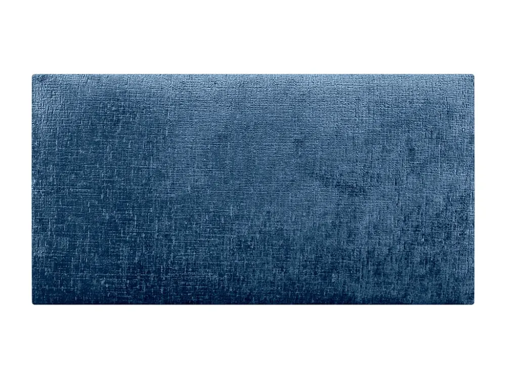 DHOME Hoofdeinde van natuurlijke wol 95x60cm voor 90 bedden - Blauw