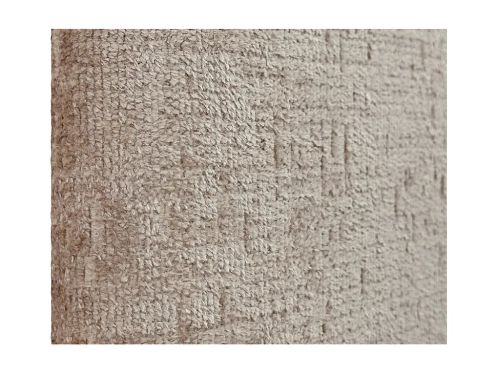DHOME Kopfteil aus Naturwolle mit Knöpfen, 160 x 50 cm, Betten 150/160 – Hellbraun