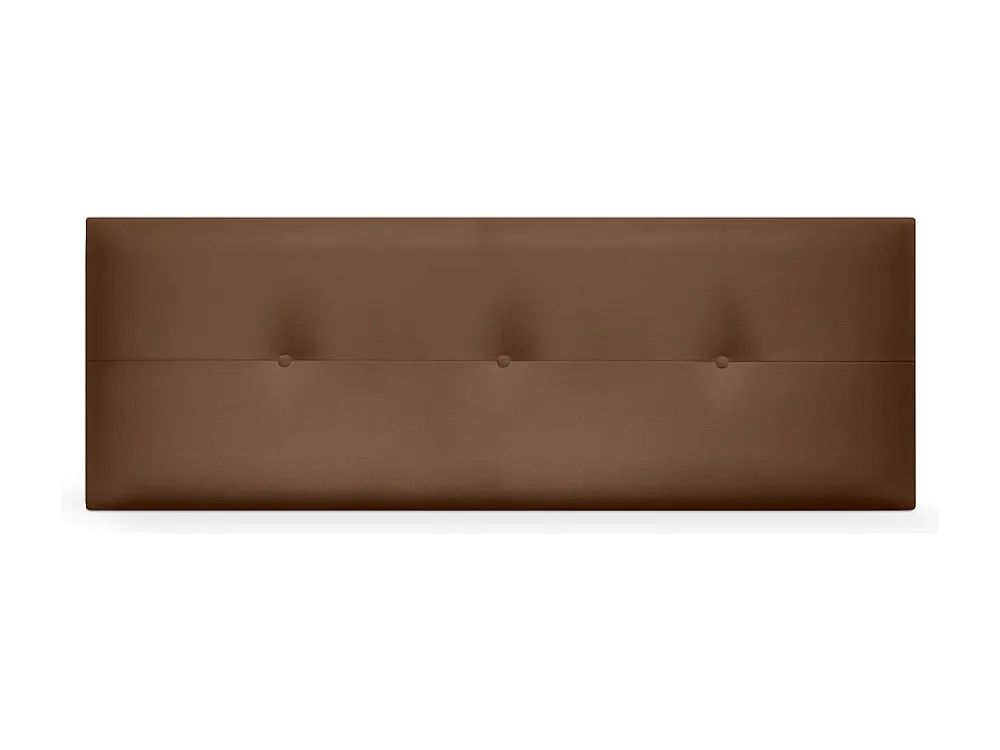 DHOME Kunstleer hoofdeinde met knopen 145x50cm bedden 135/140 - Clay