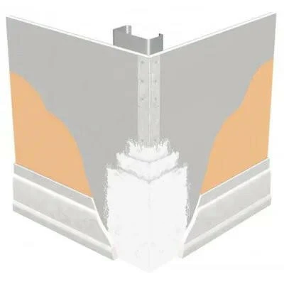 Dietrich Metalen Framing 1.25- x 8-ft Quicksilver corner bead Metal Corner Bead