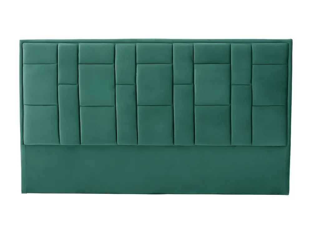 Hoofdeinde HERMINE - Fluweel - 160cm - Groen - Koop nu online