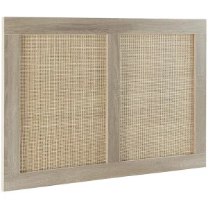 Hoofdeinde van Bed Musa 95 x 65 cm Kleur Eiken, Spontaan Rotan