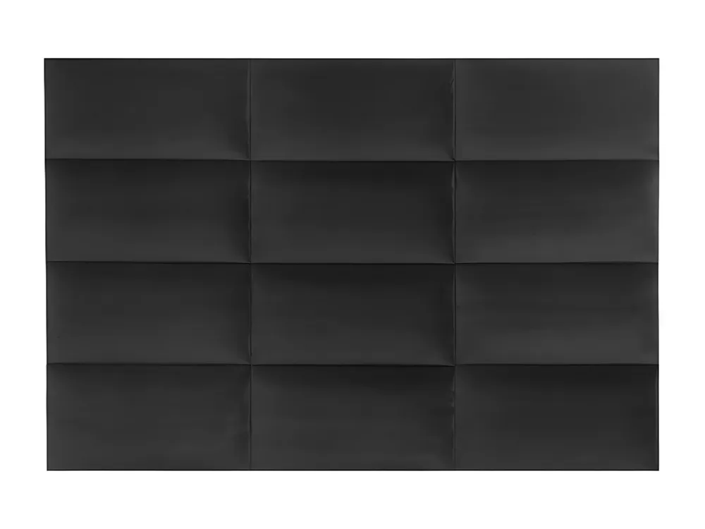 Hoofdeinde wandpanelen BONTE - 180 cm - Fluweel - Grijs - Koop nu puur online