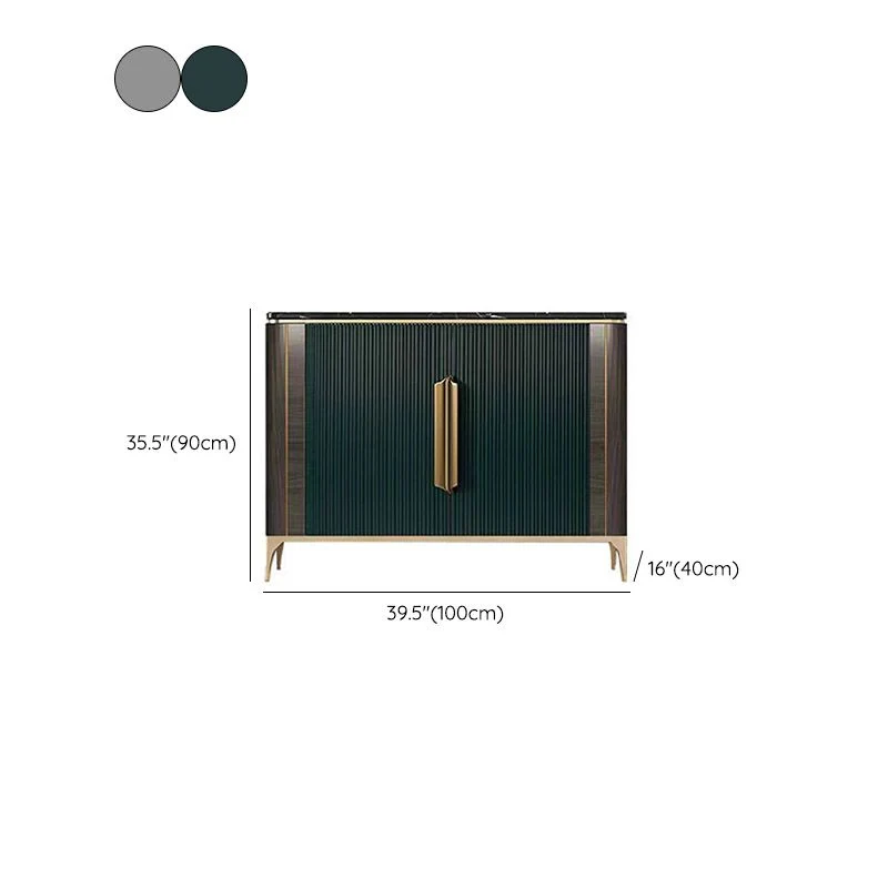 Modern & Contemporary Side Board Regelbaar Shelving Credenza Drawers and Cabinets 39l